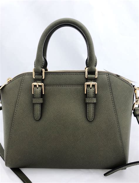 olive michael kors purse|Michael Kors olive green handbags.